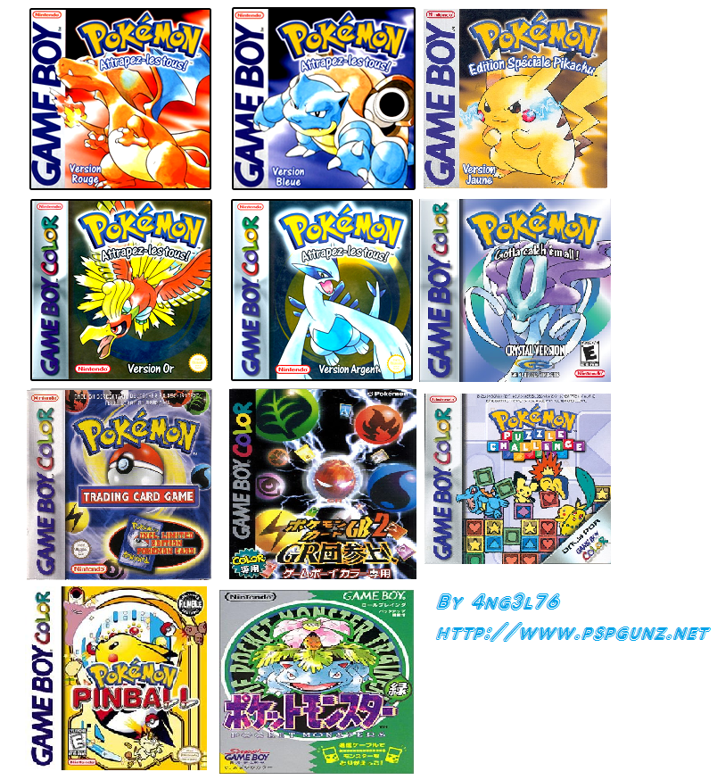 Cute Game Boy Color Old Pokemon