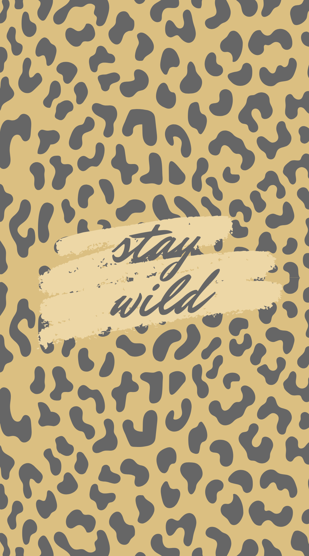 Cute iPhone Wallpaper And Background Cheetah Print