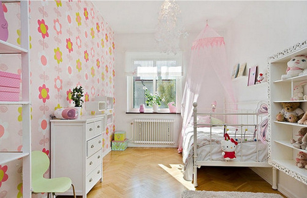 Girls Pink Bedroom Design 3d House Pictures And