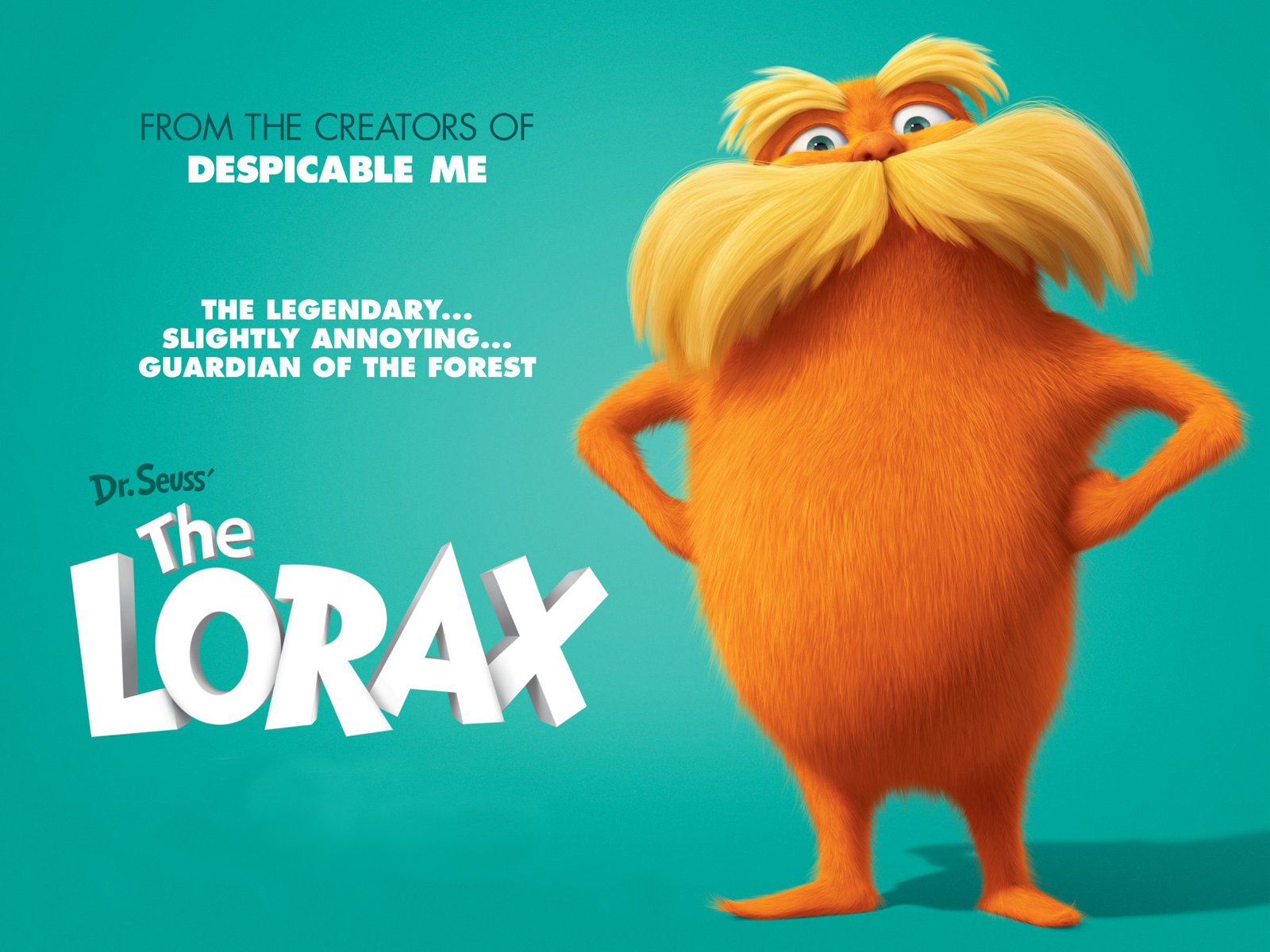 Desktop Wallpaper Of Dr Seuss The Lorax Movie
