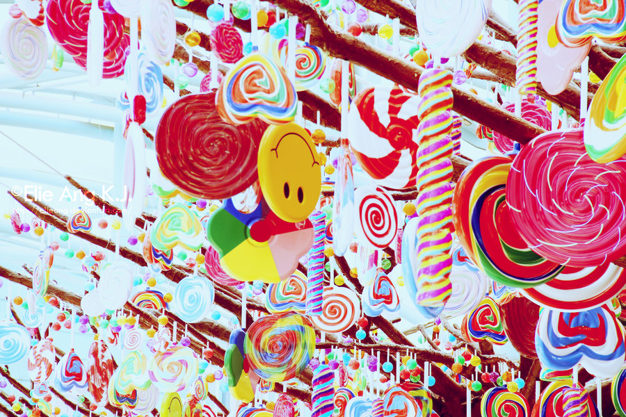Candyland Wallpaper Can Delicious By Elieang