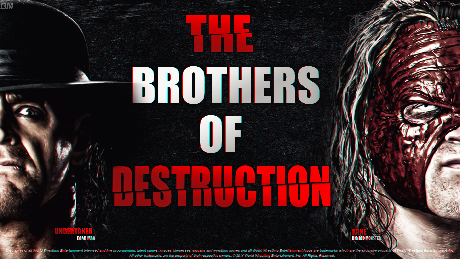Brothers Of Destruction Wwe HD By Bm Desugner Designer On
