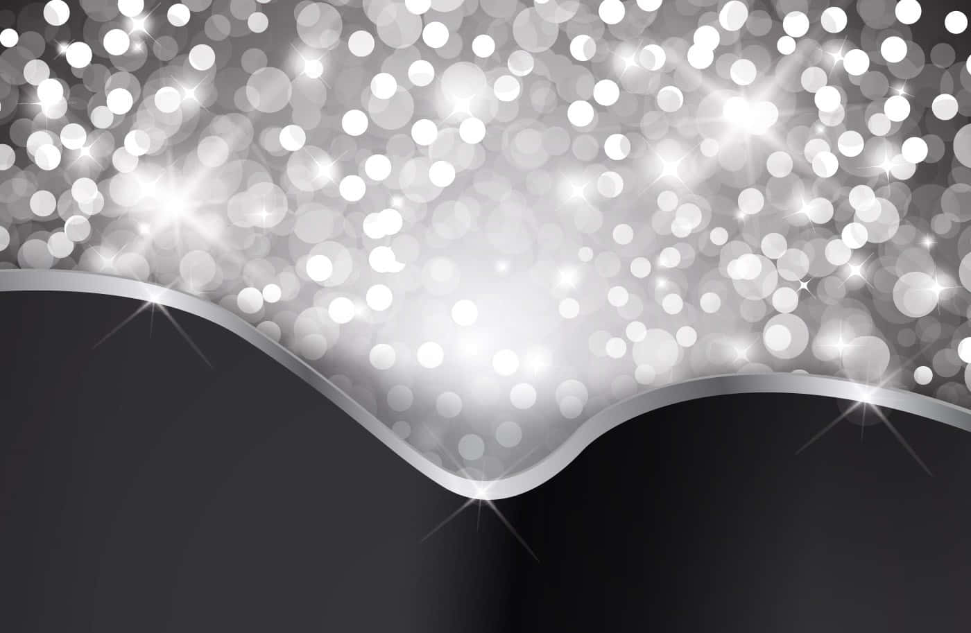 High Resolution Silver Glitter Background Wallpaper