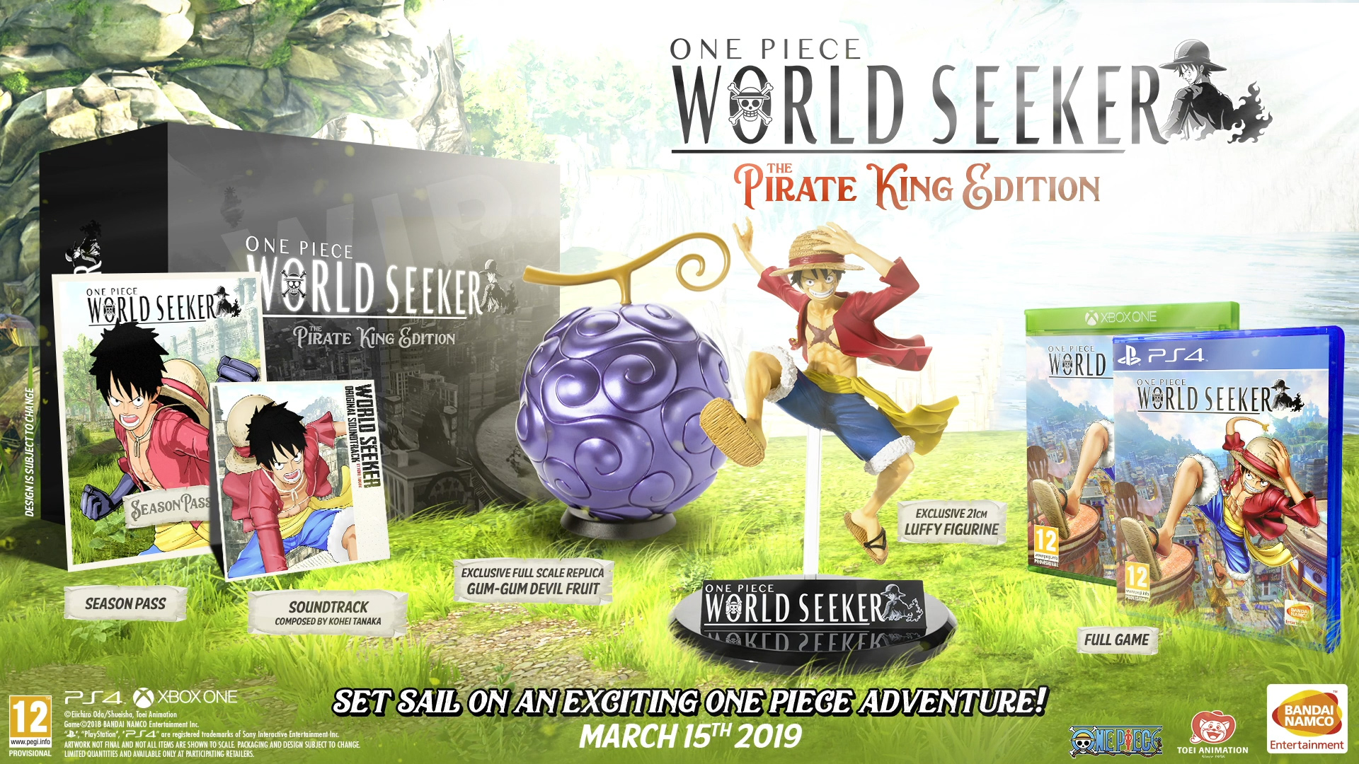 One Piece World Seeker The Pirate King Edition Legendary