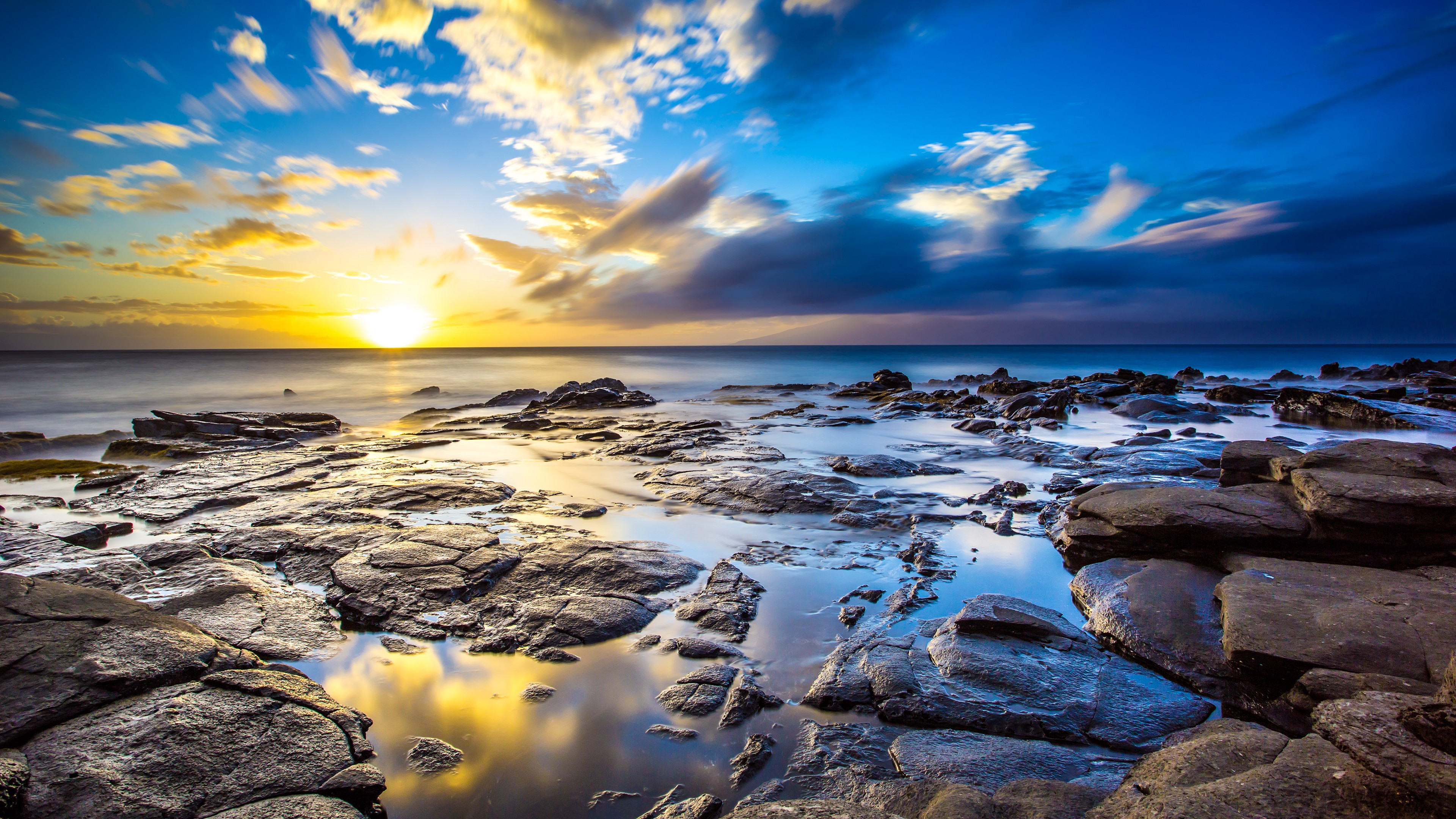  Free Download Sun Setting 4k Wallpaper Full 1080p Ultra Hd By 