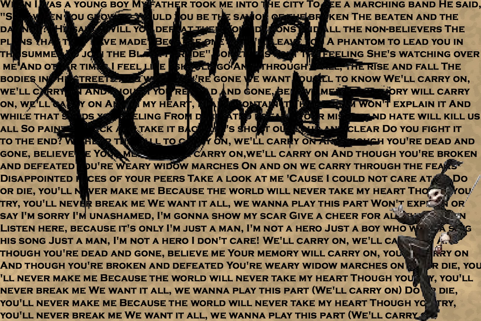 My Chemical Romance Wallpaper Music