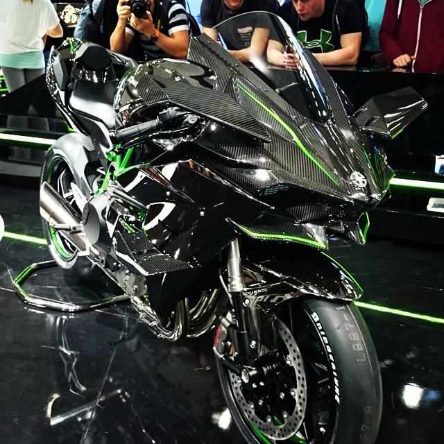 Kawasaki H2 Intermot Turbopower Charger Moto Instagram