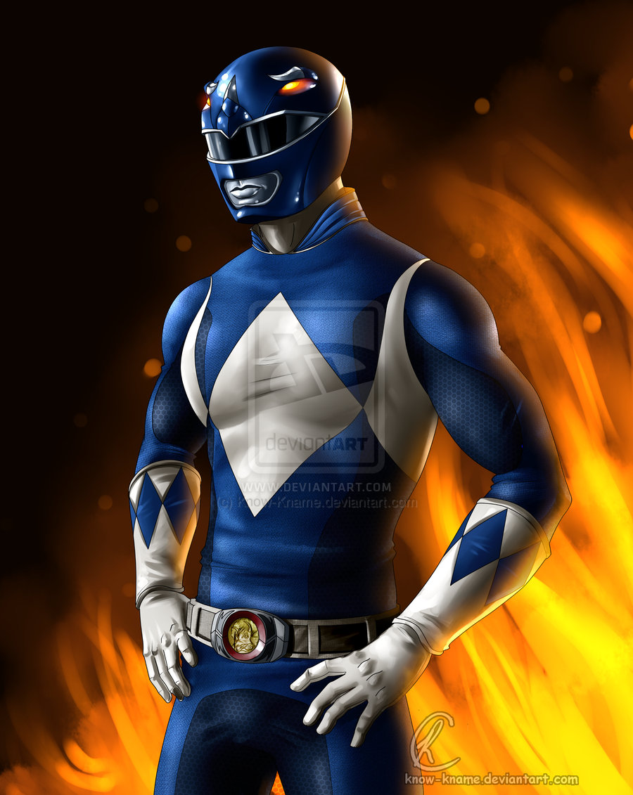 Blue Power Ranger By Know Kname
