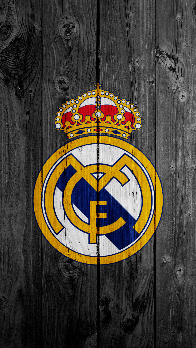 Real Madrid Logo iPhone 5 Wallpaper 640x1136 640x1136