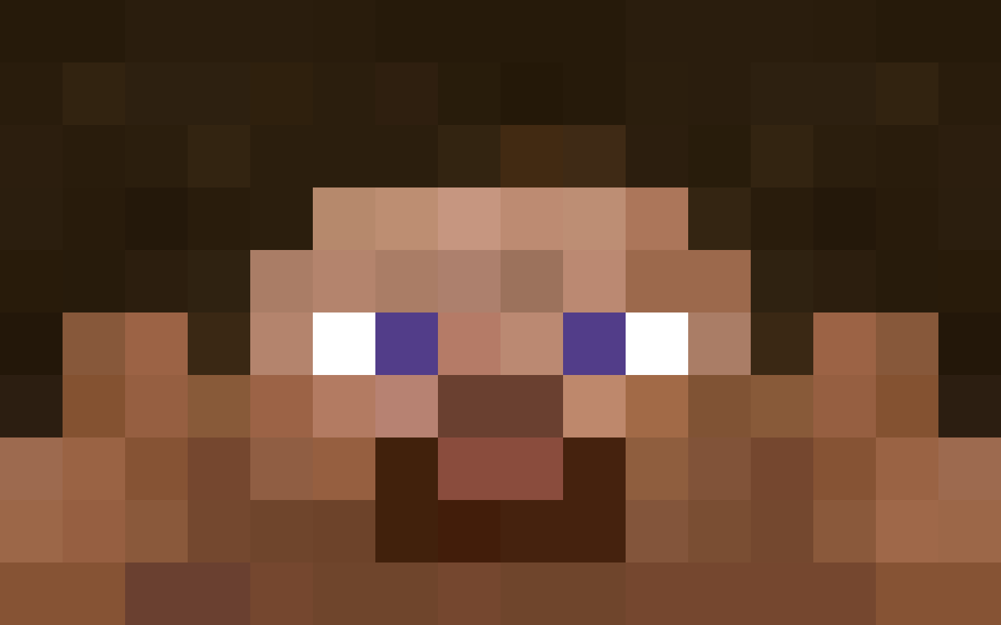 Wallpaper Games A Simple Minecraft Of Steve S Face Inspired