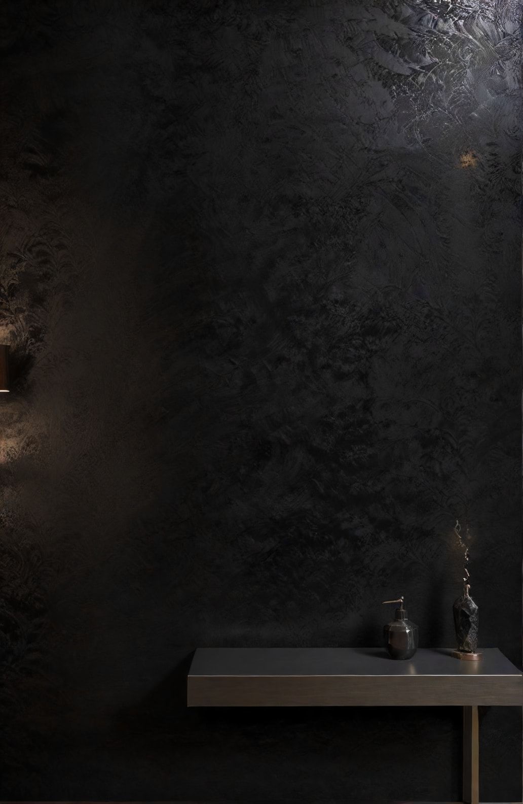 Glossy Black Wallpaper