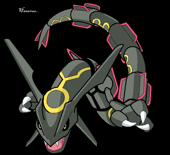 Rayquaza shiny wallpaper by JJ-MapWork on DeviantArt