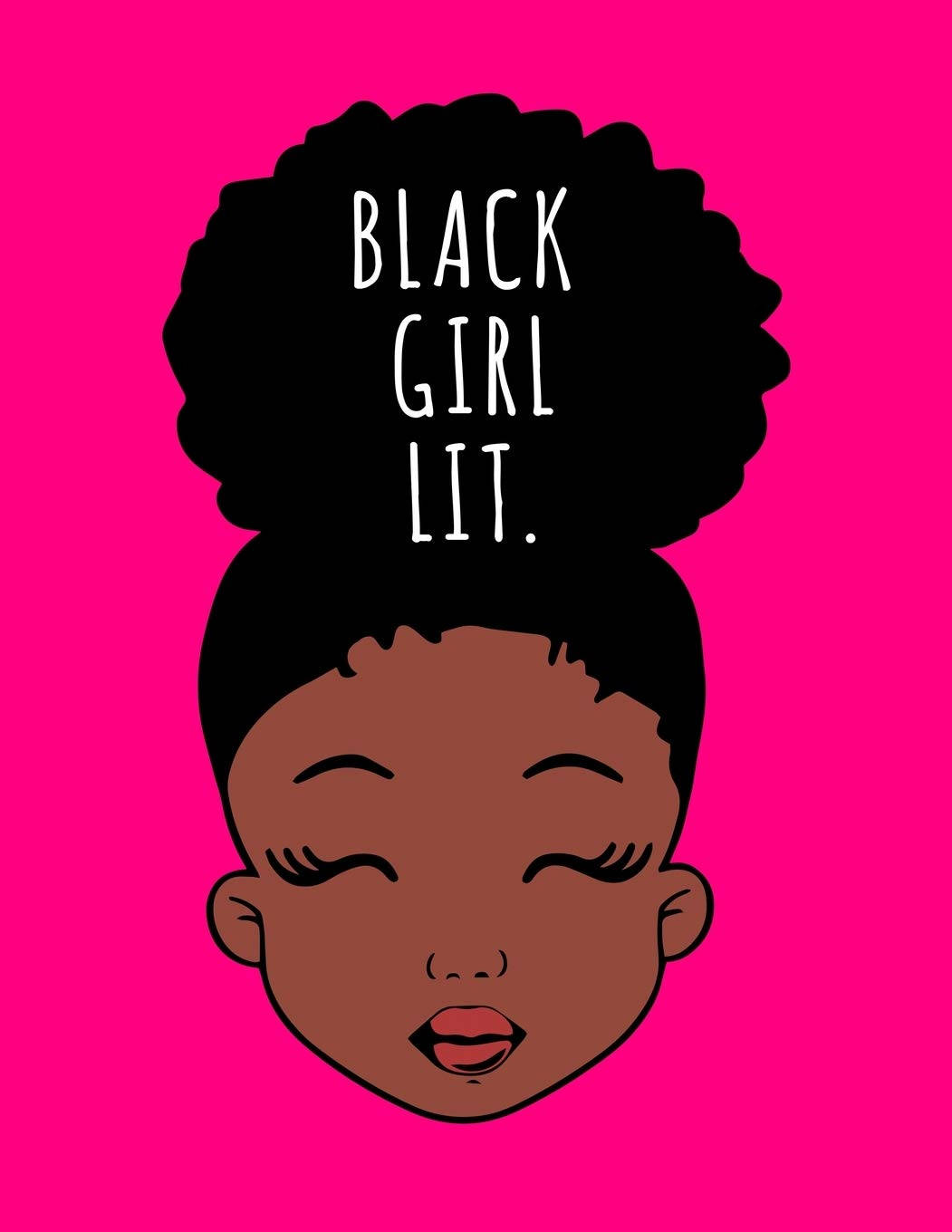 Black Girl Cartoon Wallpaper