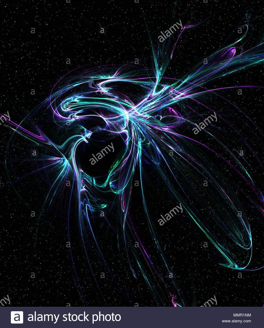 Space Fantasy Black Hole Anomaly Abstract Dark Background