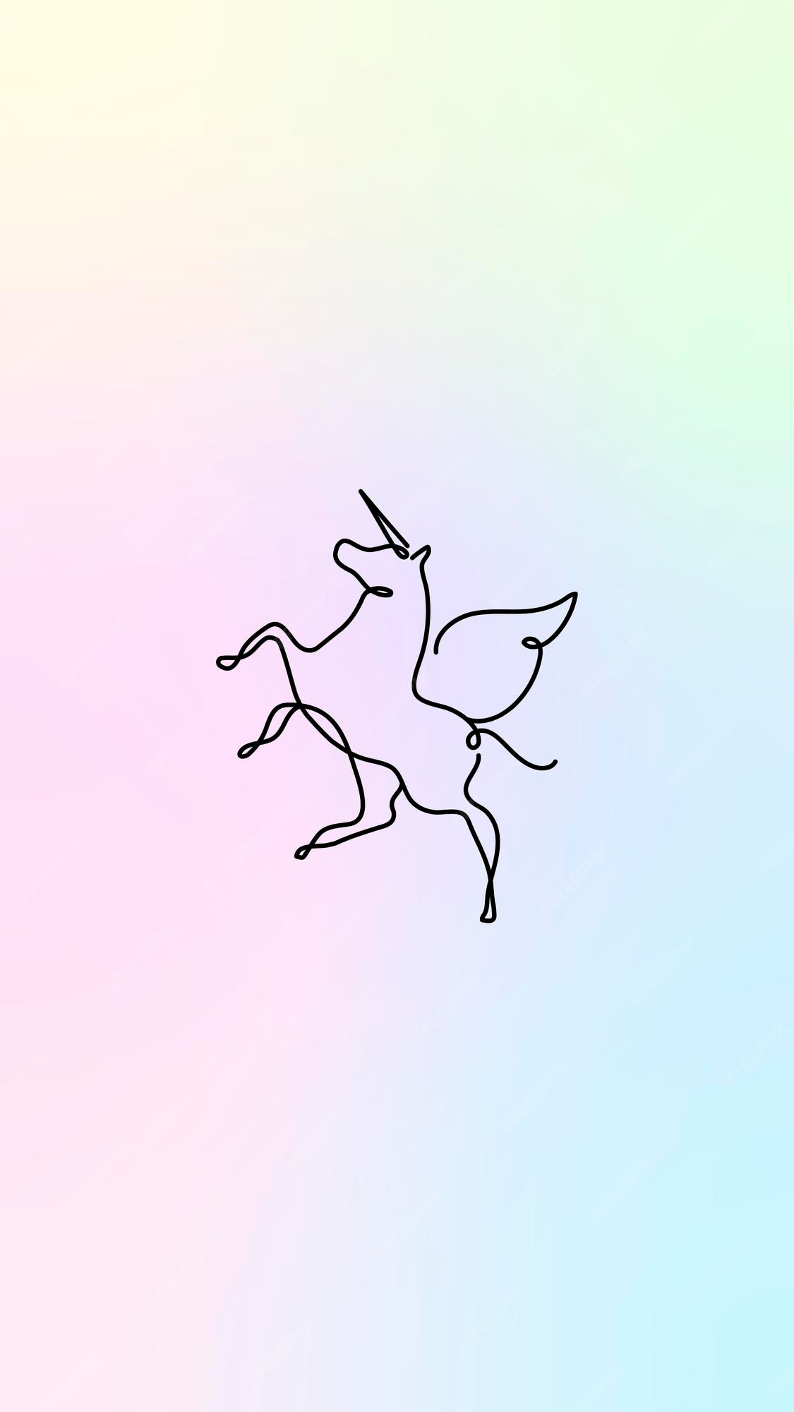 Cute Aesthetic Unicorn Wallpaper Picture
