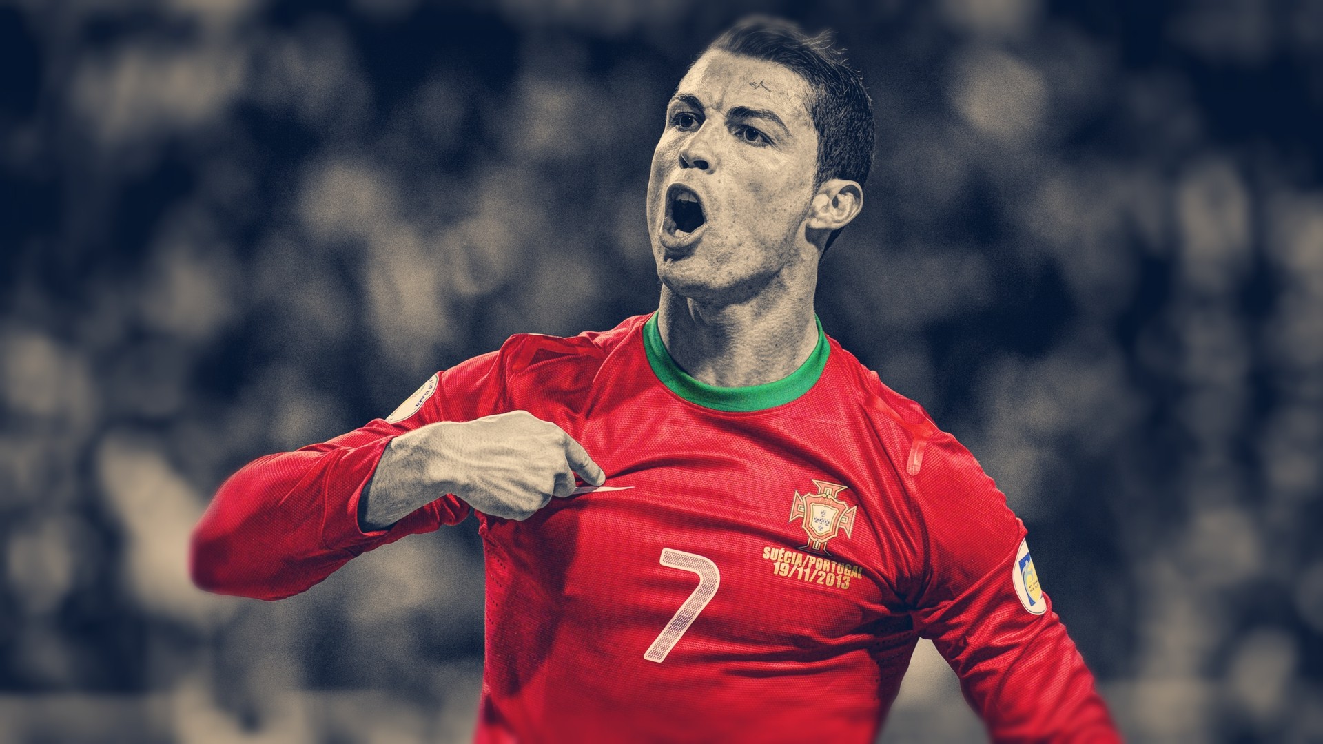Soccer HDr Cristiano Ronaldo Portugal Wallpaper HD