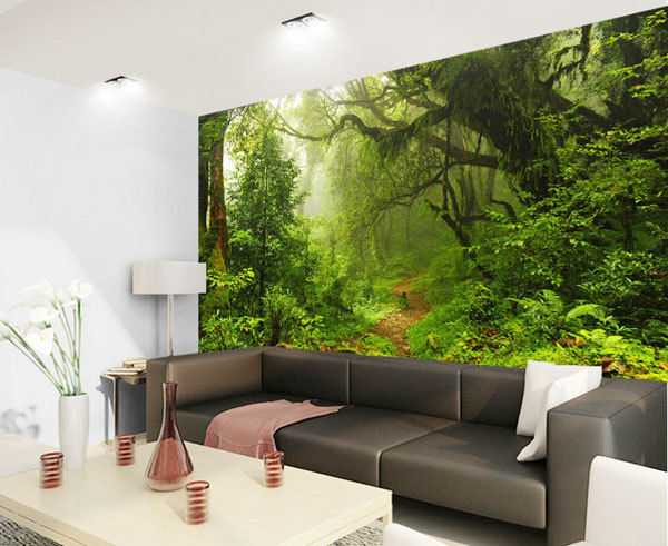  Forest Nature Rainforest 3D Full Wall Mural Photo Wallpaper eBay 600x491