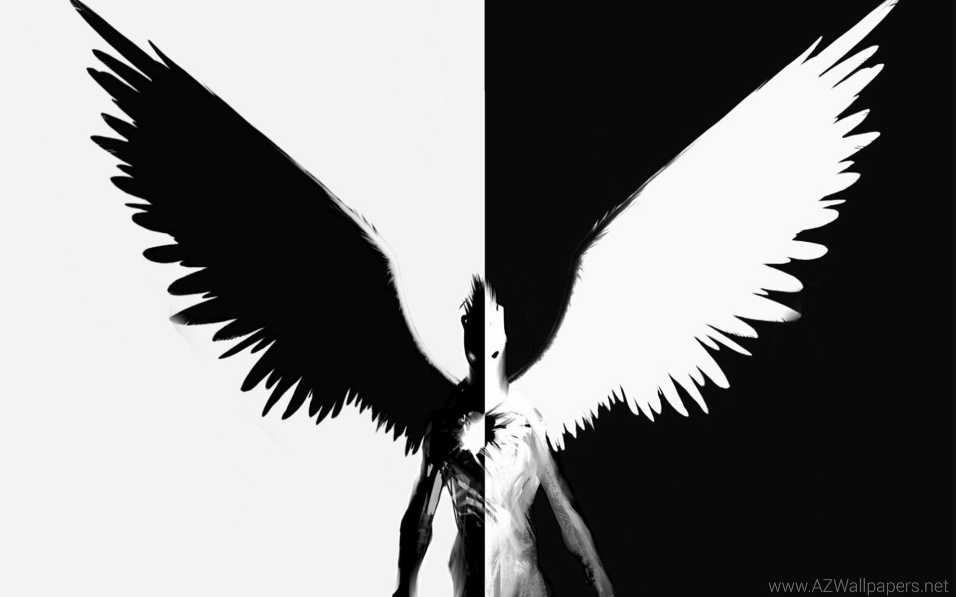 Angel And Demon Wallpaper Image