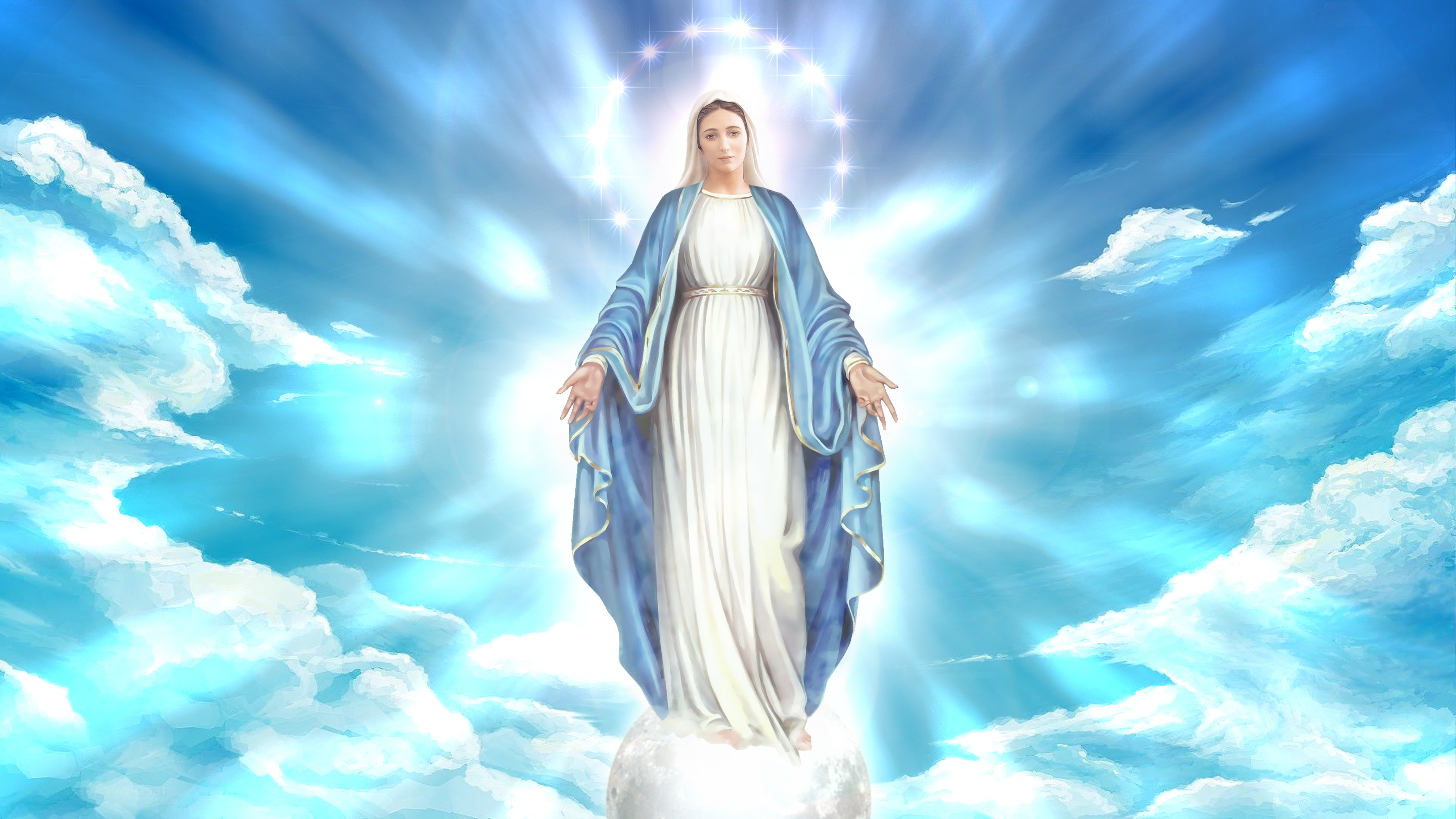 Mother Mary Wallpaper Image