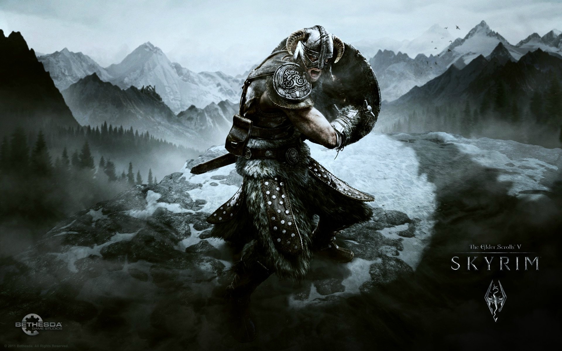Check Out This Bad Ass Skyrim Wallpaper Background Click