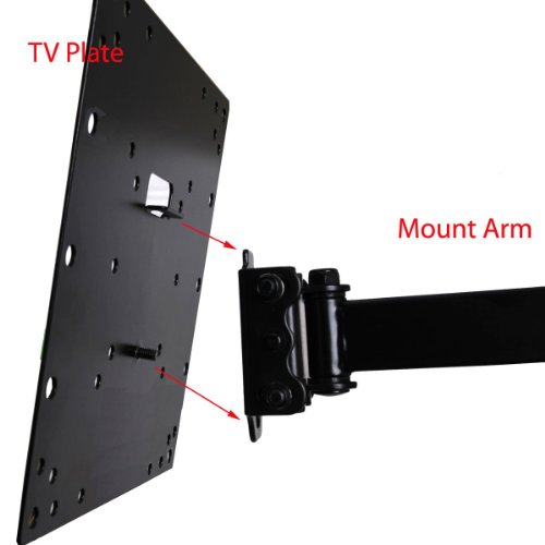 Videosecu Plasma Tv Lcd Monitor Swing Wall Mount Fits Sharp Aquos Lc