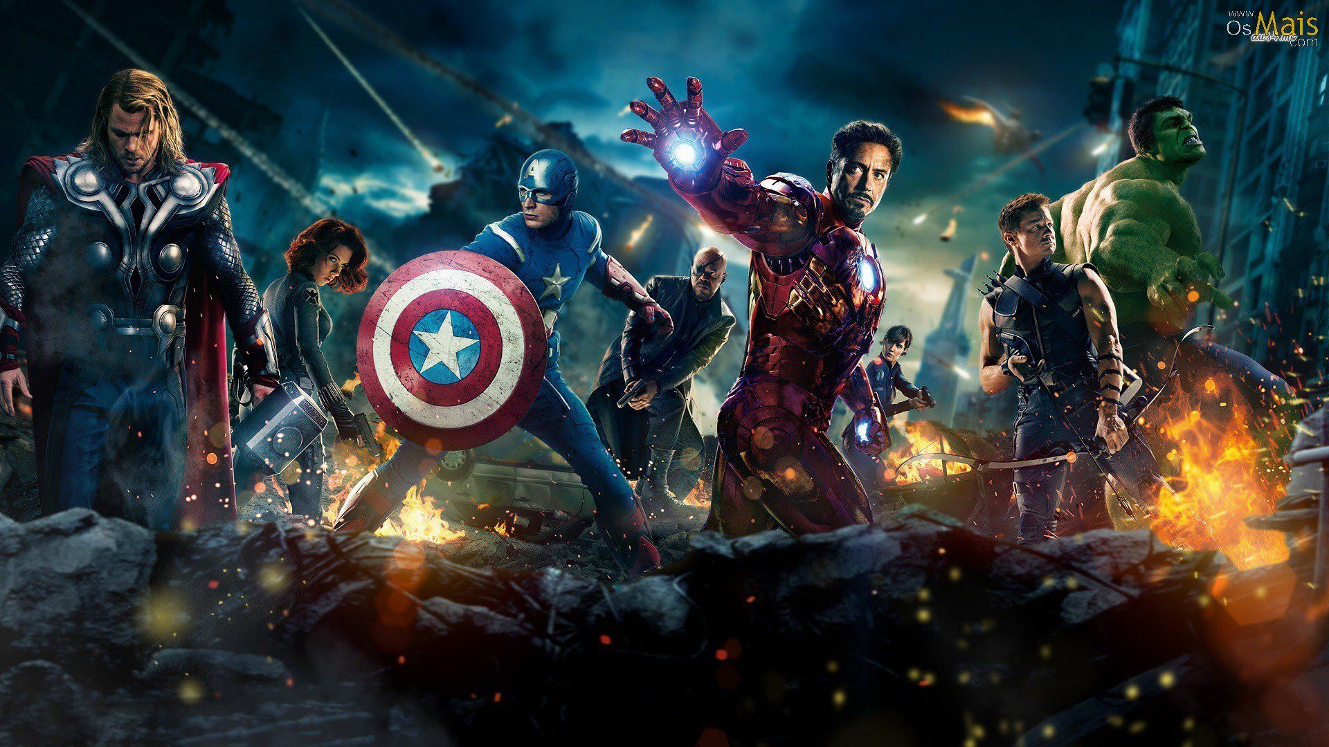 Papel De Parede The Avengers Wallpaper