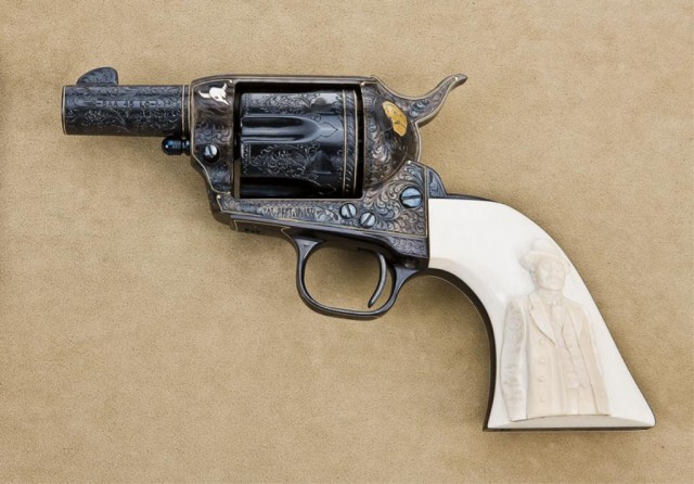 Colt Sheriff S Model Saa Revolver By Master Engraver Ken Hurst