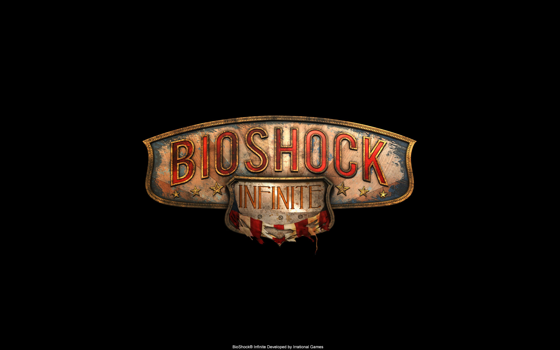 Bioshock Infinite Wallpaper Logotype V2 By Eskmaemo On