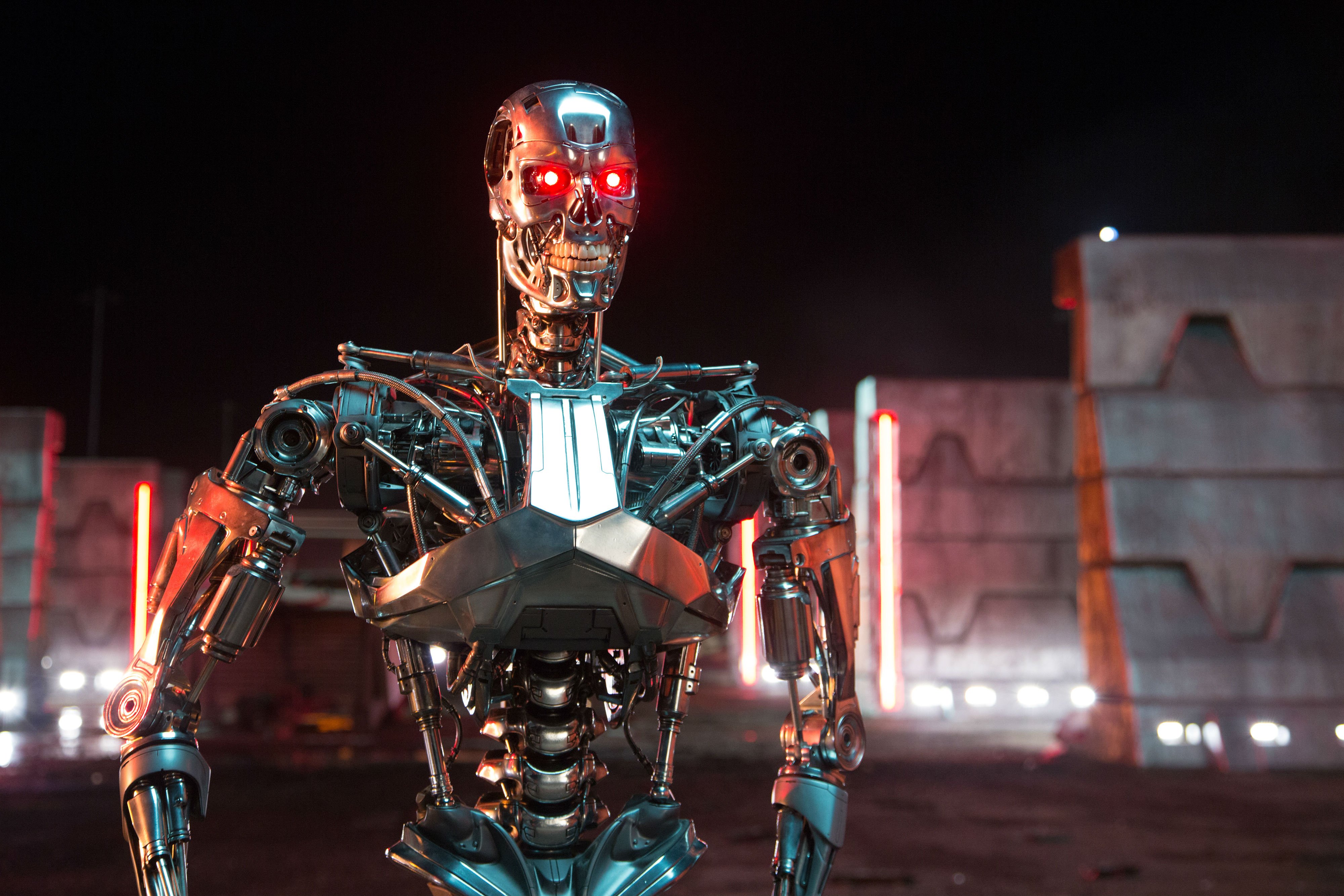 Terminator Genisys Sci Fi Action Robot Cyborg Futuristic Genisis
