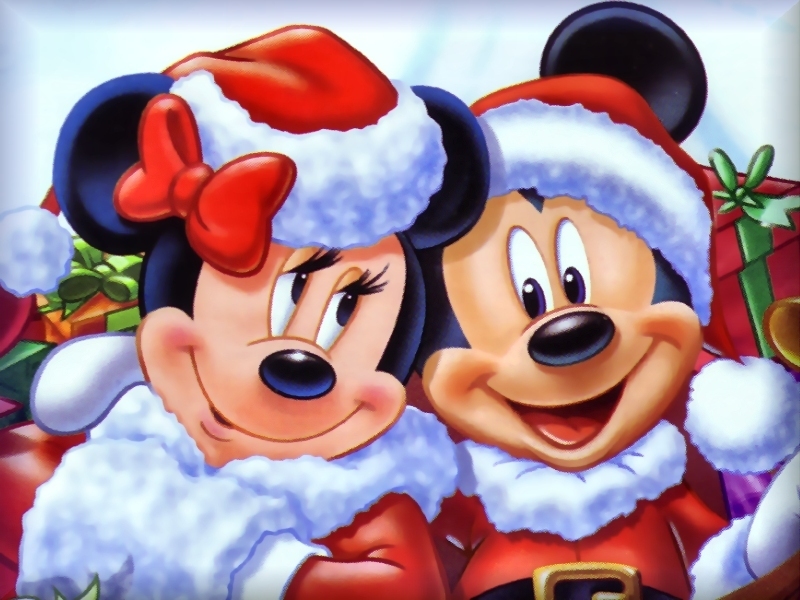 Mickey Mouse Christmas Disney Wallpaper