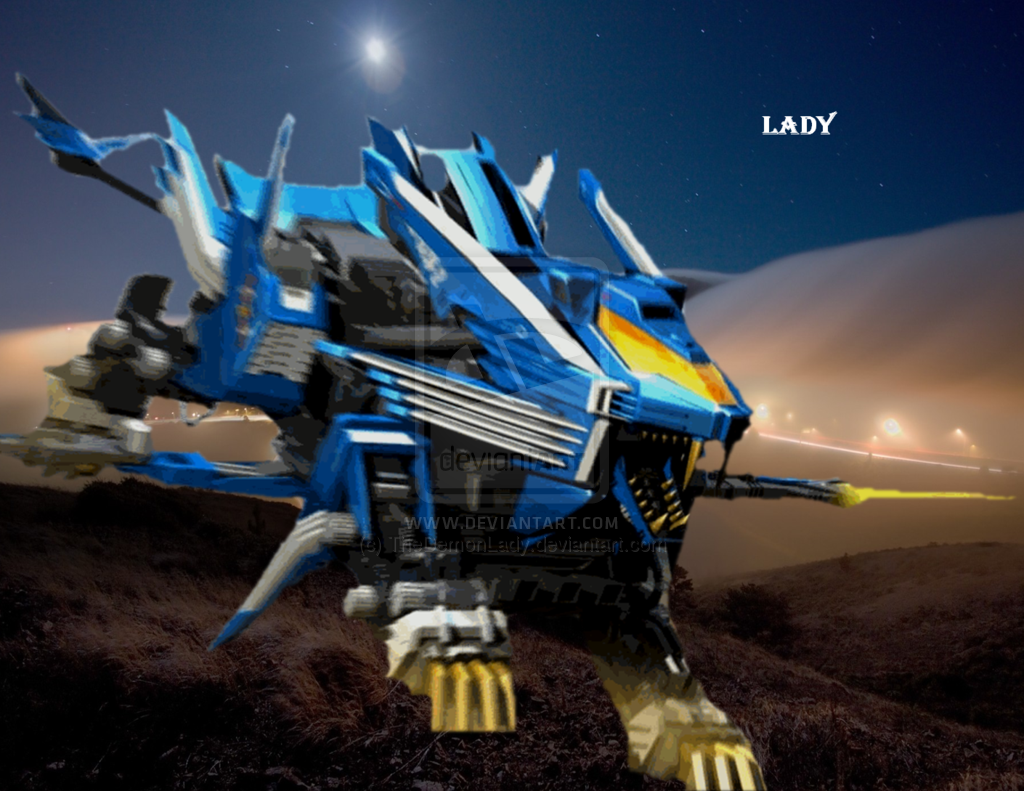 Blade Liger Faster Fight Zoids By Thedemonlady Fan Art Wallpaper