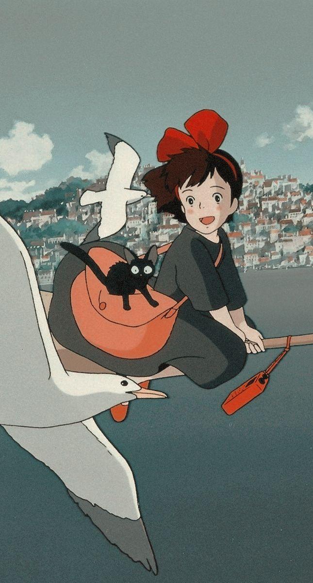 Kiwibomb Ghibli Artwork Studio Movies Cute Anime Wallpaper