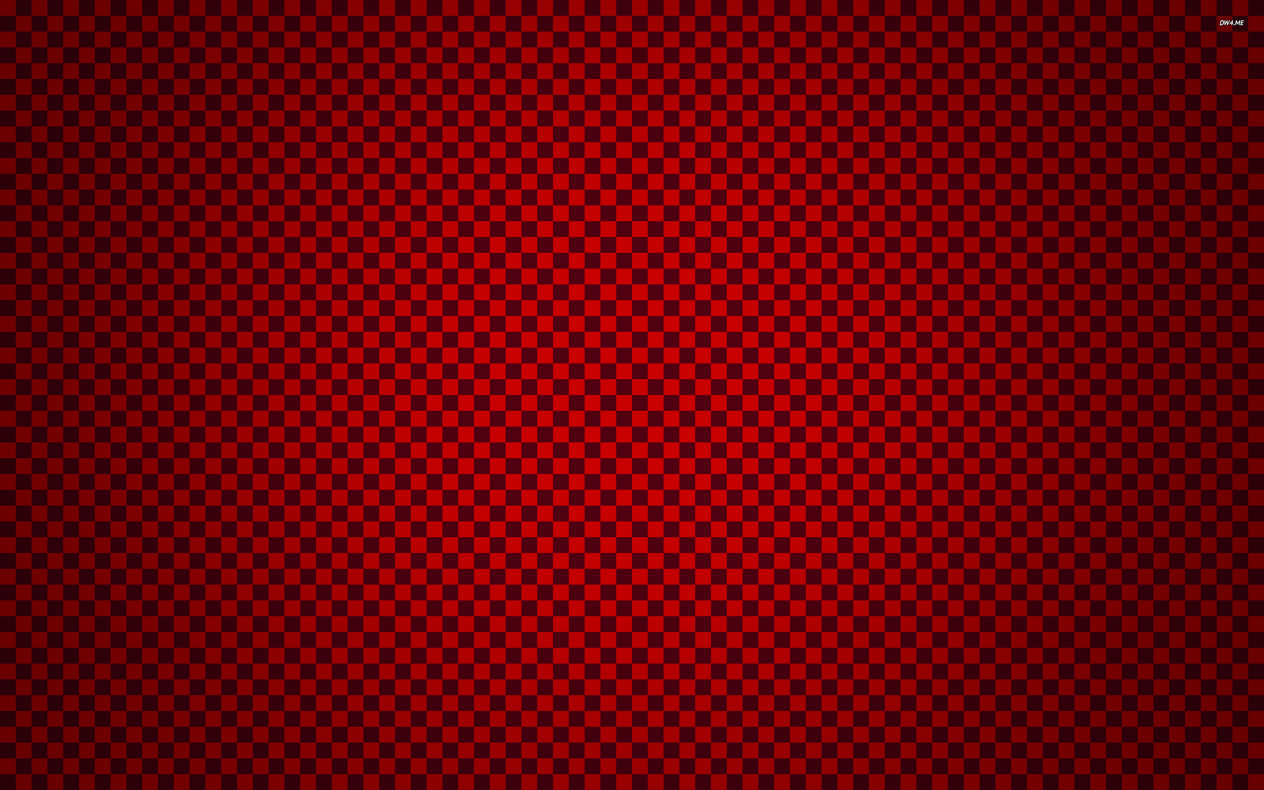 Red Checkered Pattern Wallpaper Digital Art