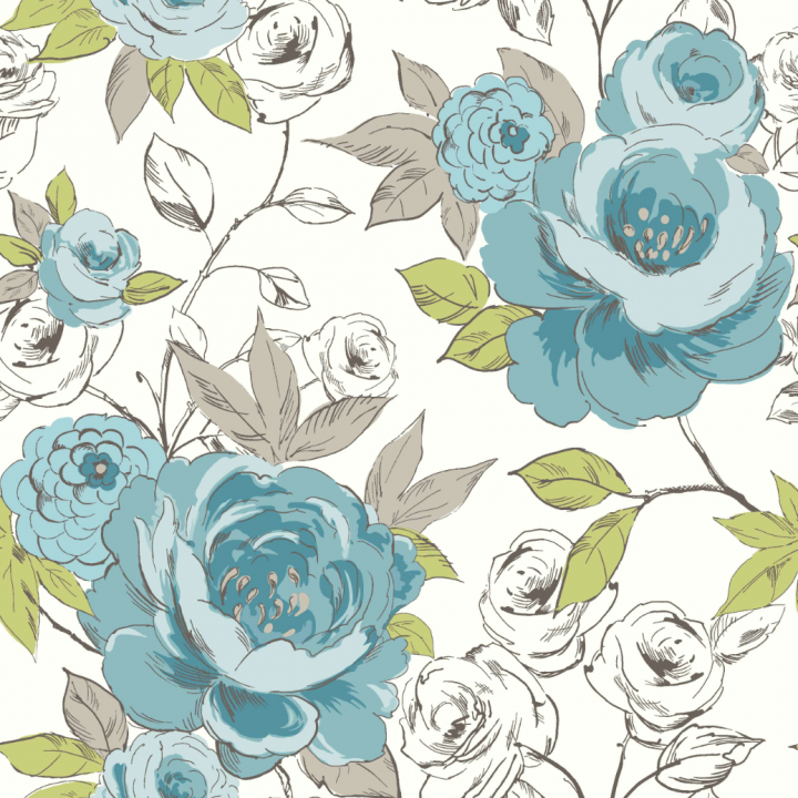Teal And Coral Wallpaper Opera cassi teal wallpaper