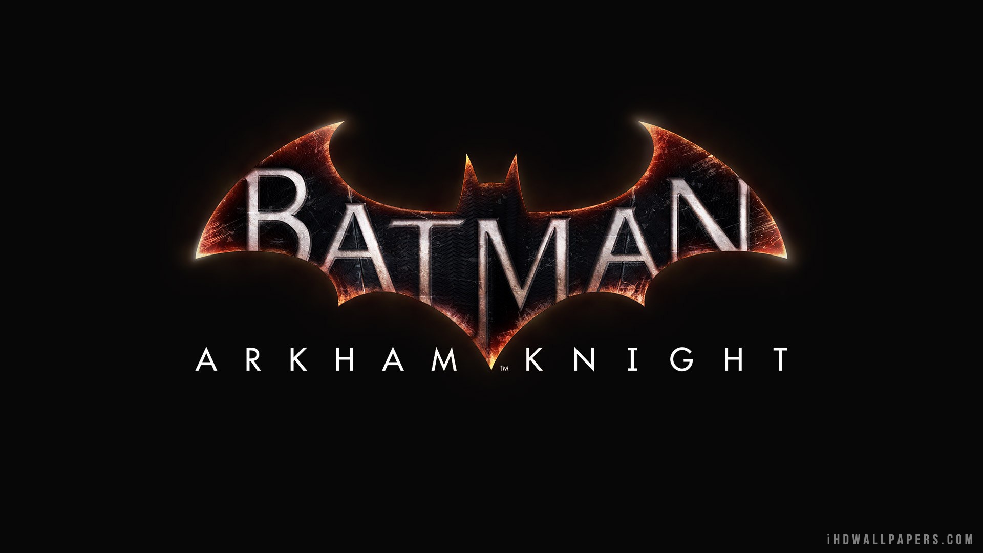 Batman Arkham Knight Logo HD Wallpaper   iHD Wallpapers