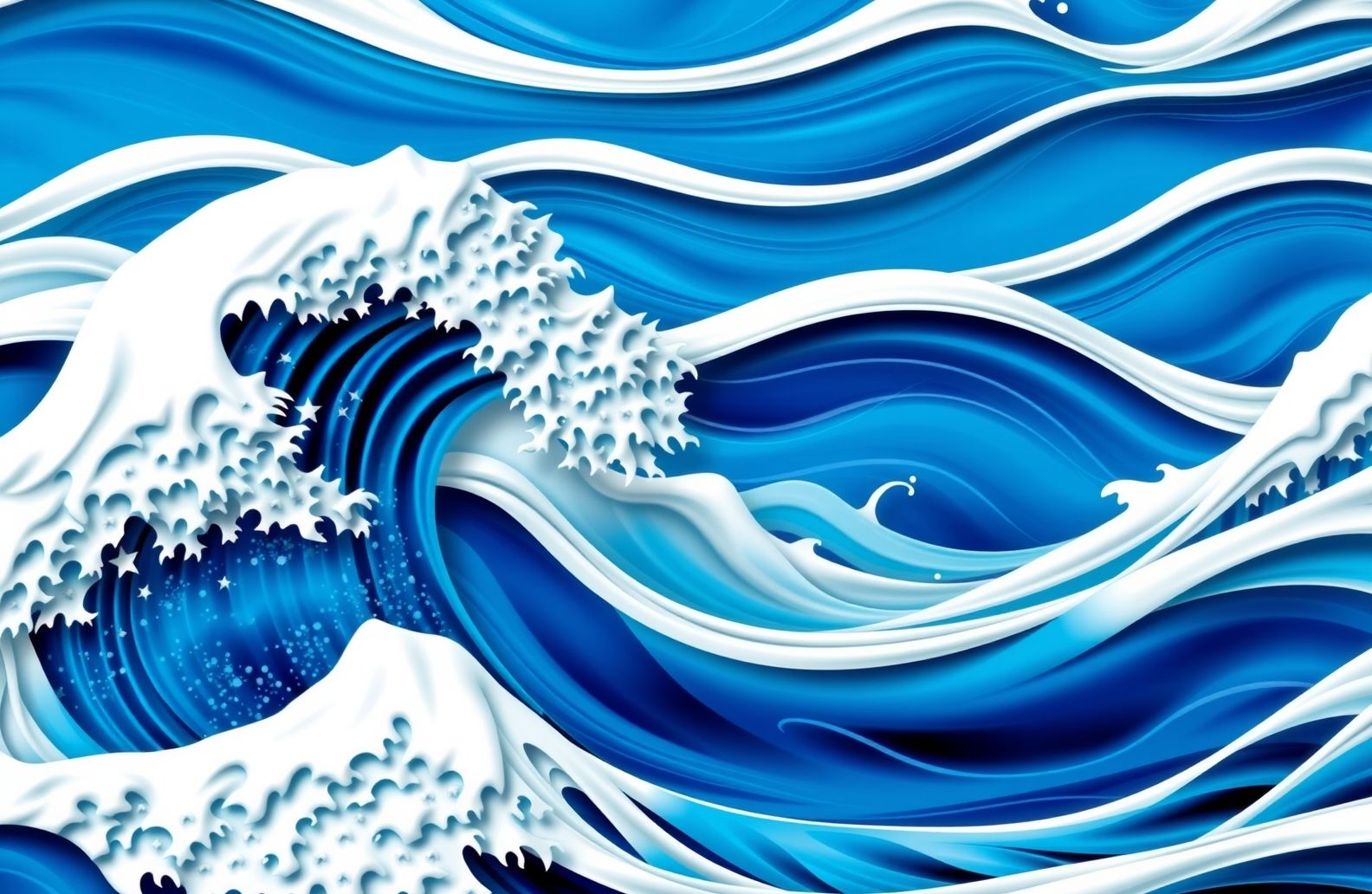 Japanese Wave Wallpaper