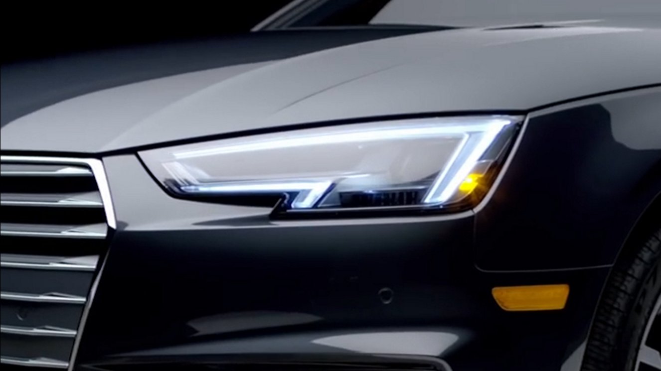 Audi A4 Led Headlights HD Wallpaper Image