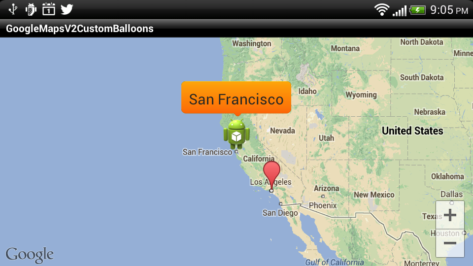 Create Custom Background For Infowindow On Google Maps V2 Android