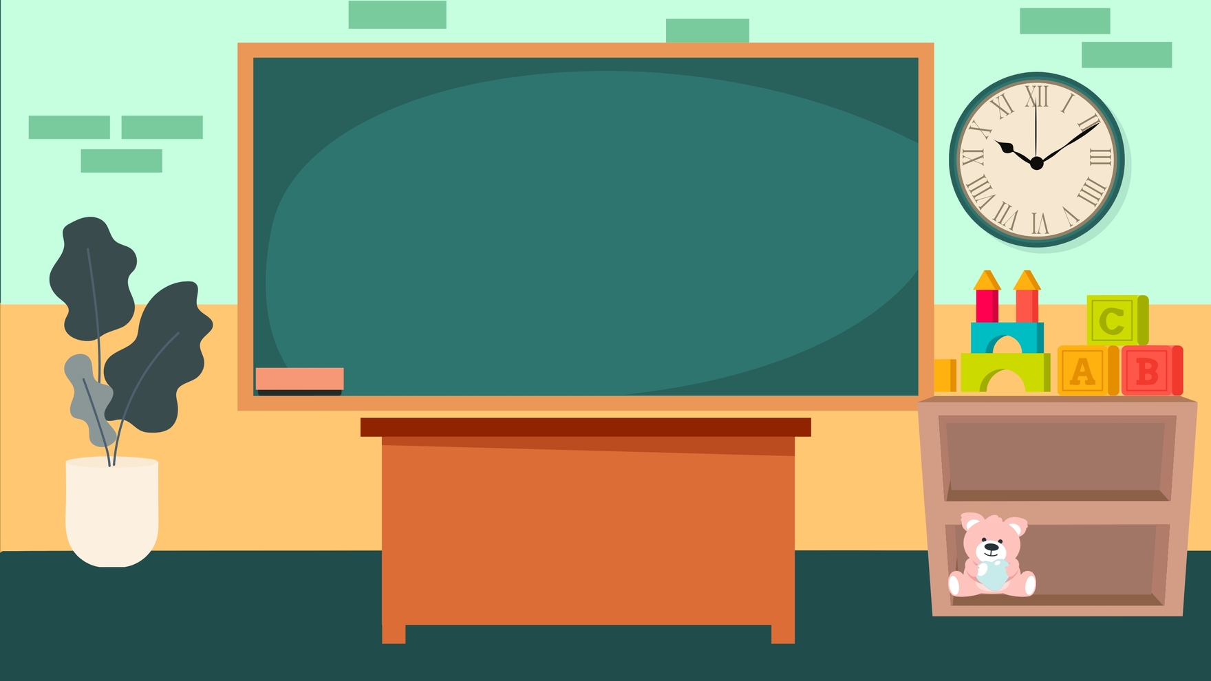Animation Virtual Classroom Background In Illustrator Svg Jpg Eps Png Wallpaper