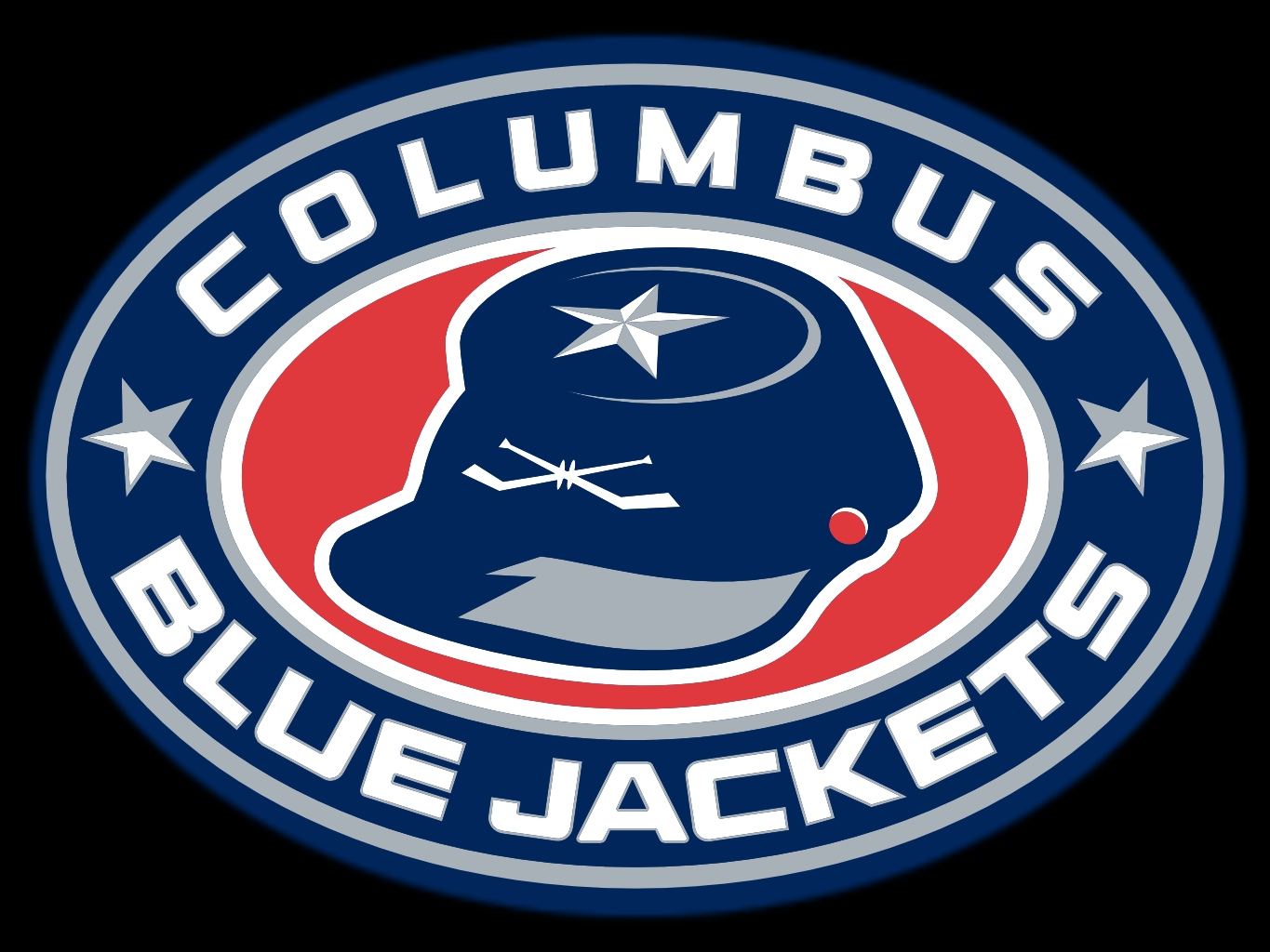 Logo Blue Jackets De Colombus Coloriage