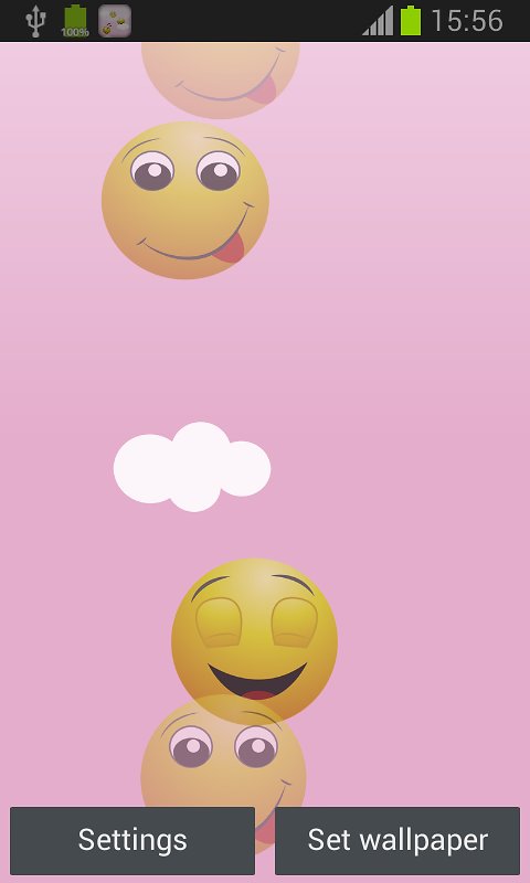 Emoticon Can Live Wallpaper - free download