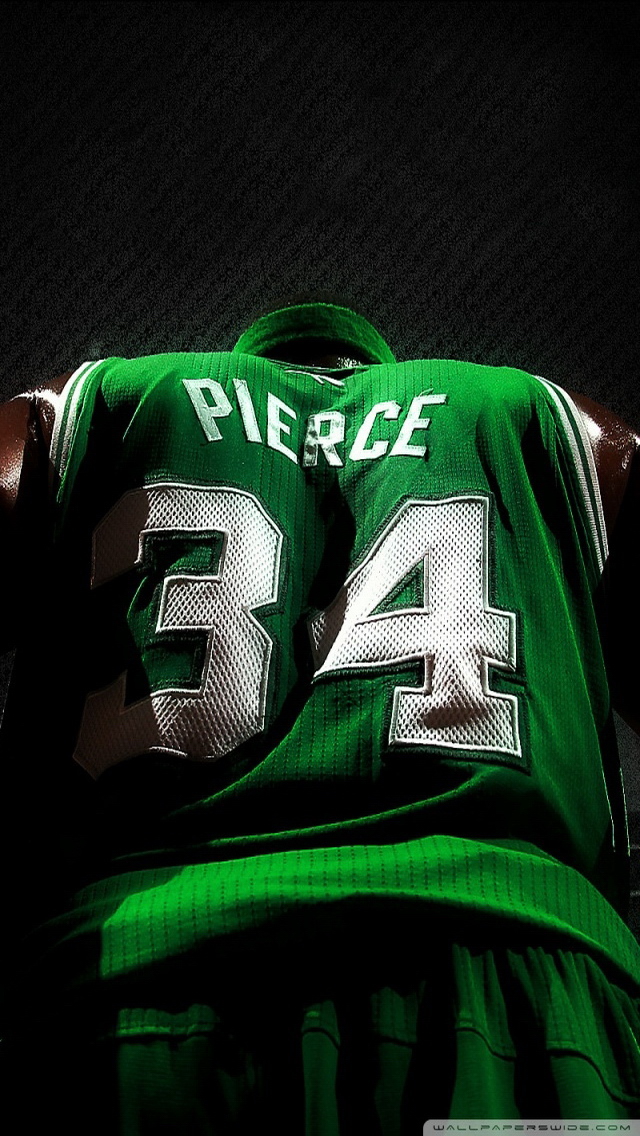 Boston Celtics Paul Pierce iPhone Wallpaper Background