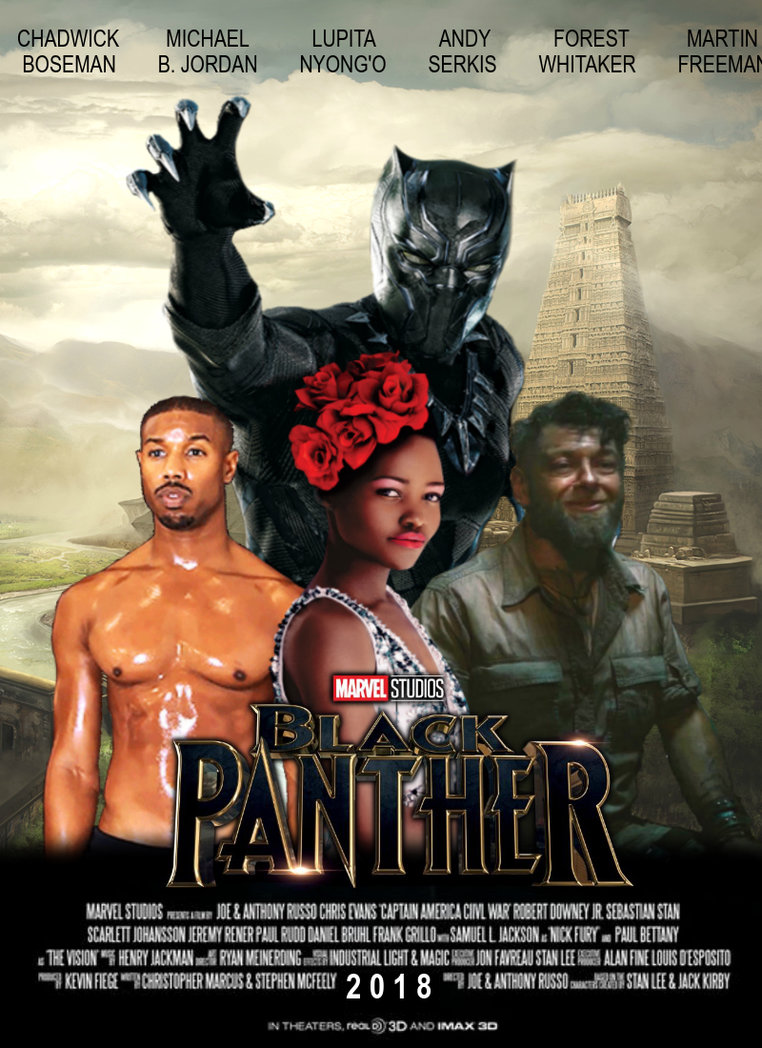 Black Panther Movie Poster By Jackjack671120