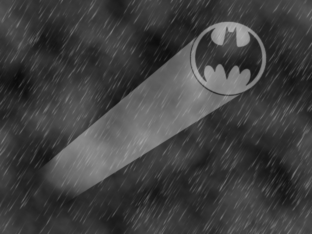 Batman Online Gallery Bat Signal In The Rain From