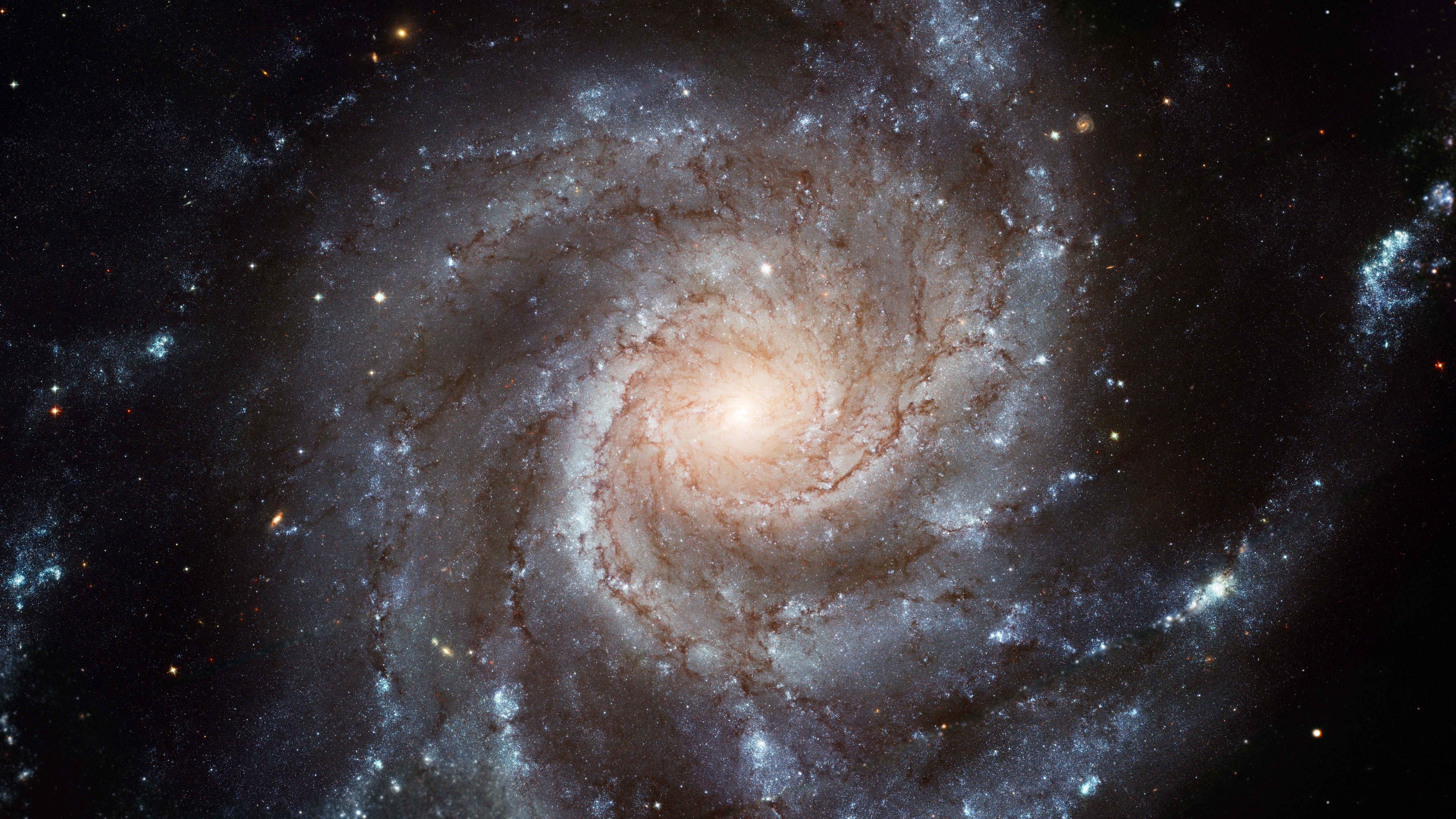 Spiral Galaxy Space Wallpaper HD Desktop And