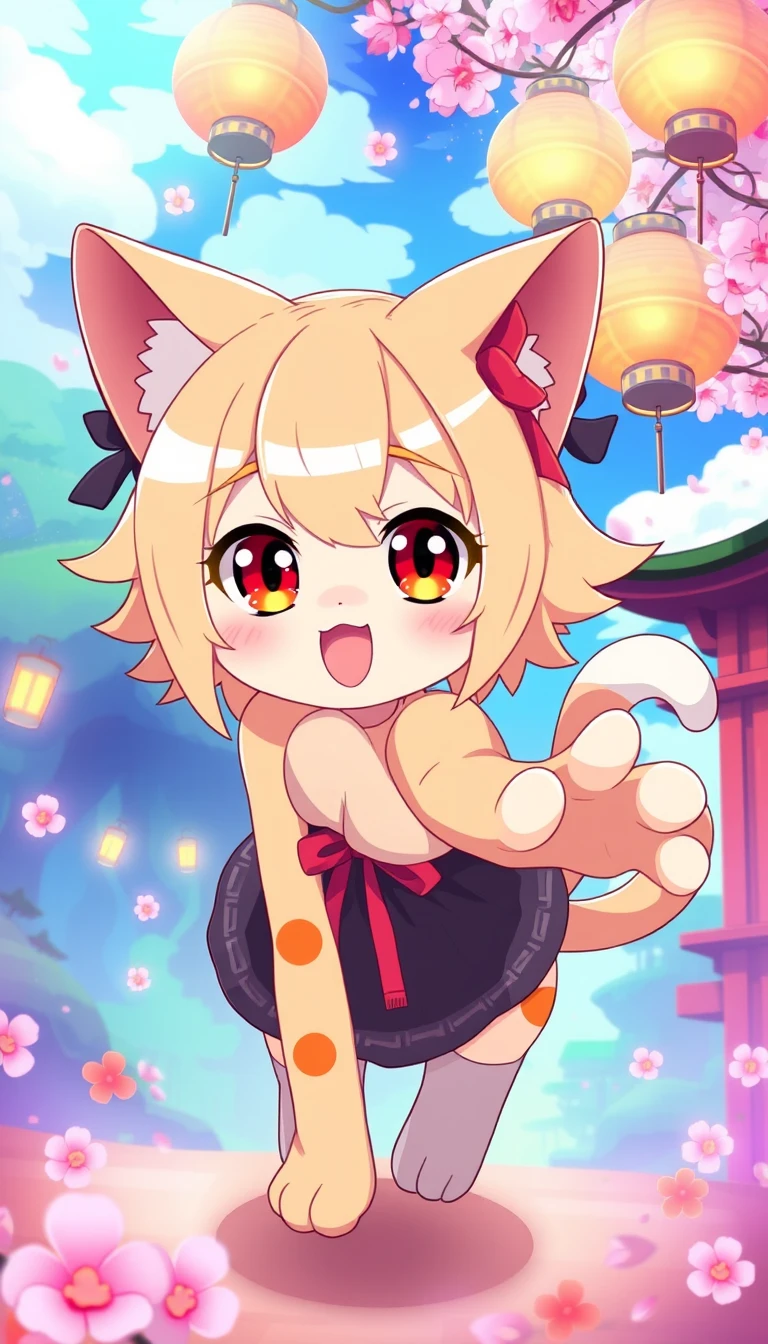 Anime Cat Girl Wallpaper