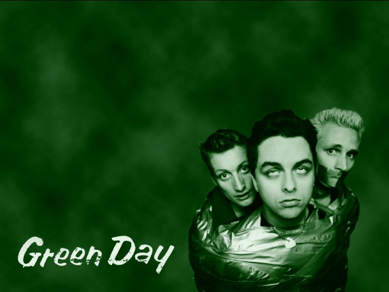 Green Day Bandswallpaper Wallpaper Music