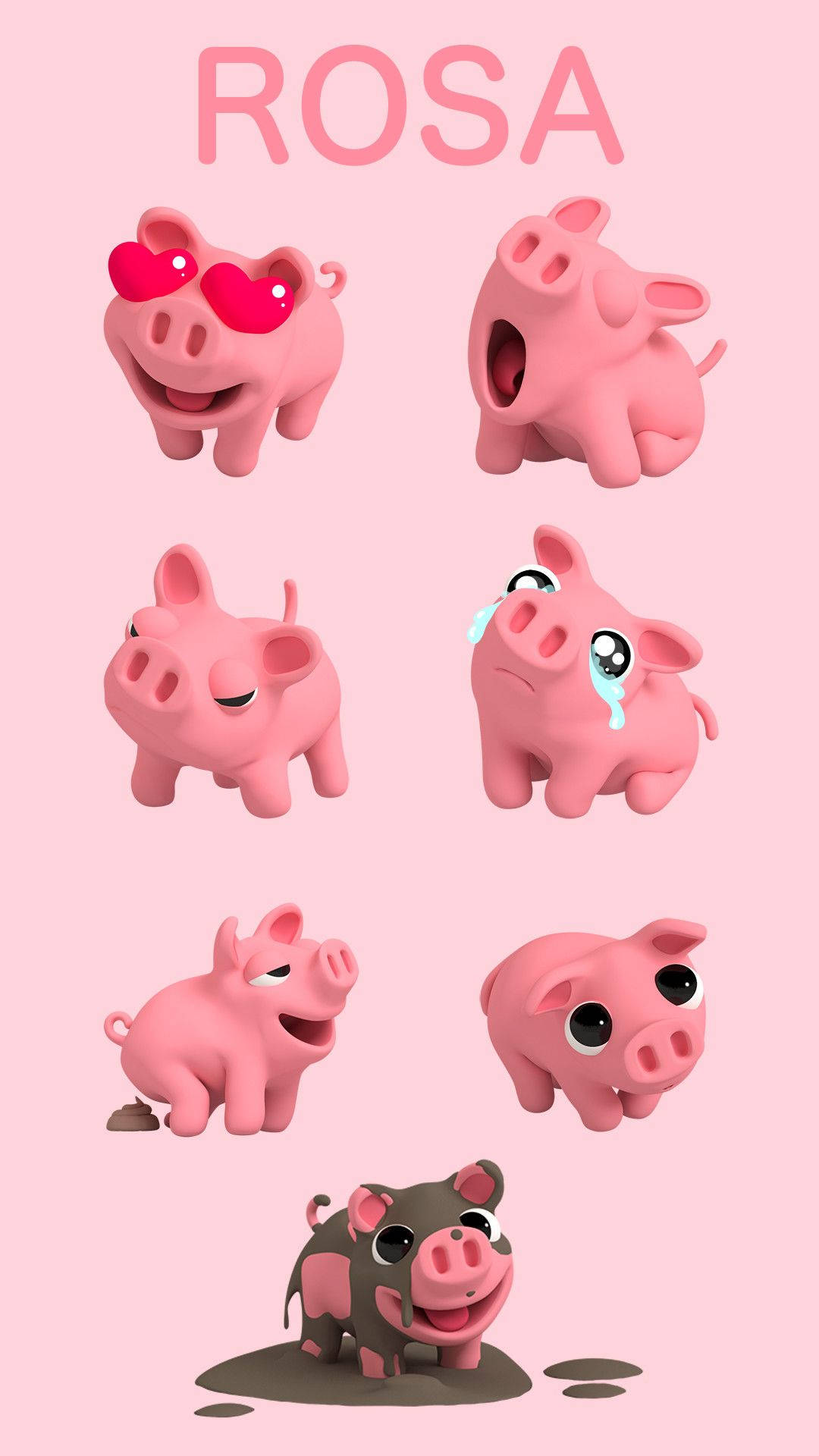 Pink Piggy Rosa 4xnbzqwqrw83nz28 Wallpaper