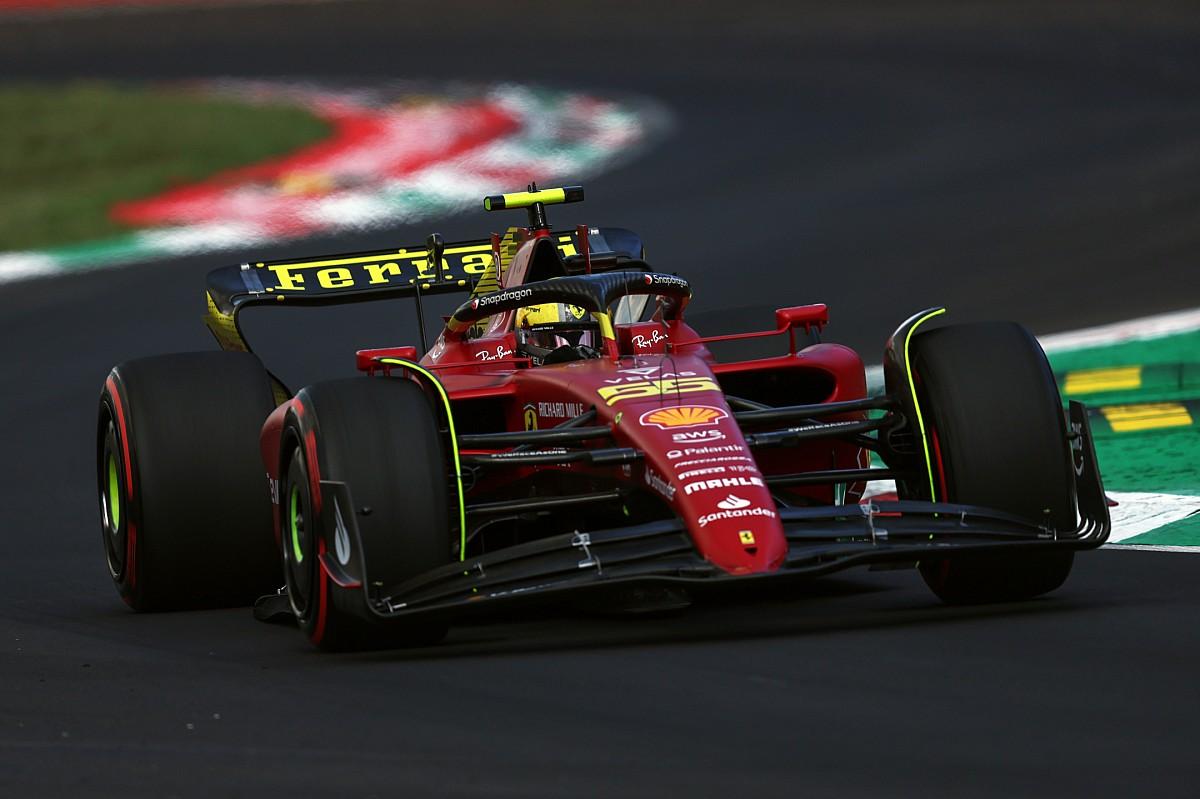 Italian Gp Sainz Quickest From Verstappen In Second F1 Practice
