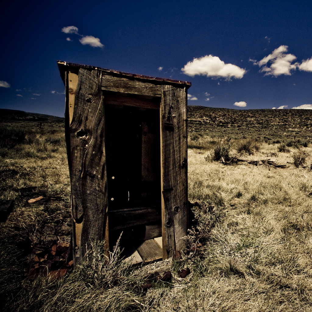 The Outhouses Of Bodie Ii By Code Poet iPad Wallpaper